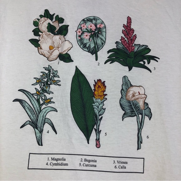 Revolutions 33 Women's XL Tank Sleeveless Crew Neck Cream Floral Lightweight Top - Picture 4 of 7